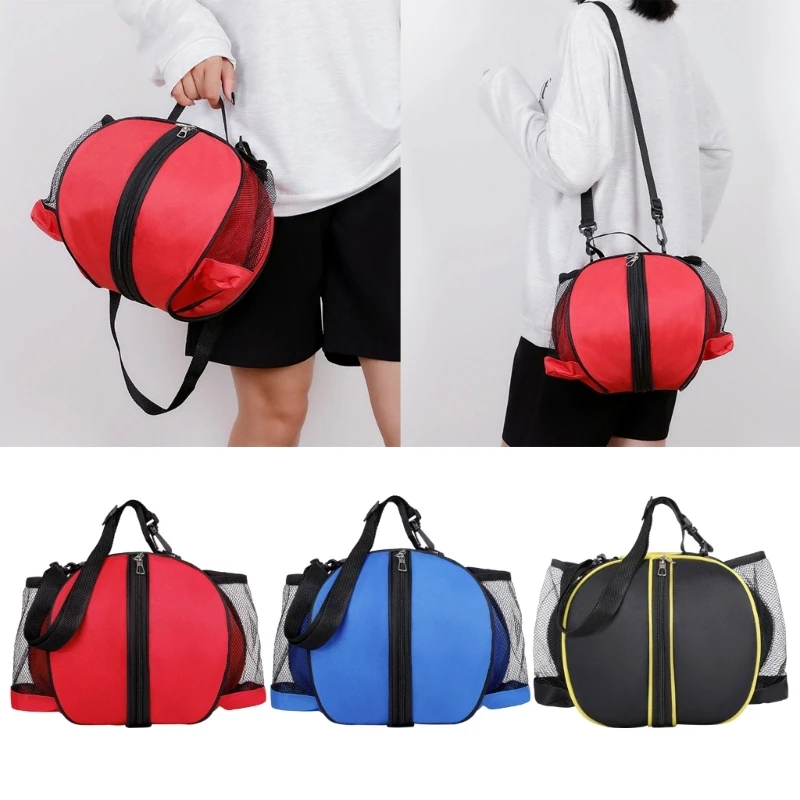 

Sport Equipment Bag for Soccer Ball Volleyball Basketball Shoulder Bag Training Equipment Storage Bag-Ball Crossbody Bag 24BD
