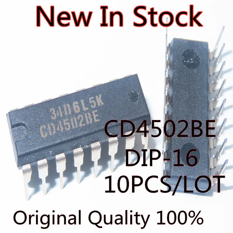 10 шт./лот Новый CD4502BE CD4502 DIP-16 строчный драйвер