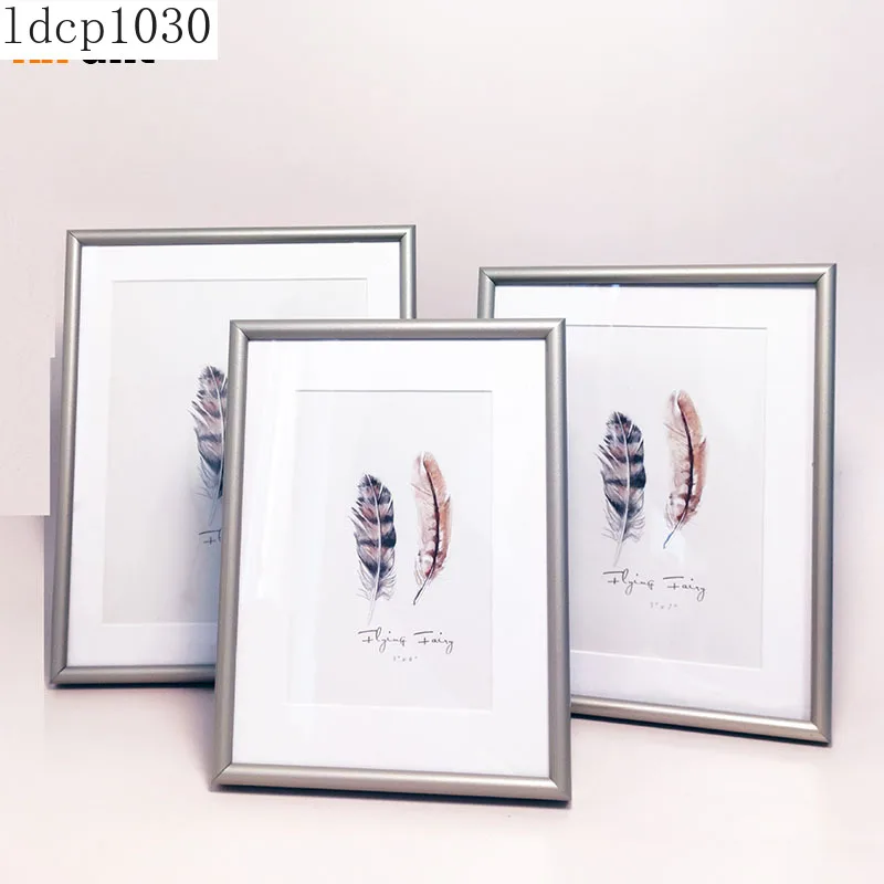 

Рамка для фотографий, 6/7/8 дюймов, из алюминиевого сплава