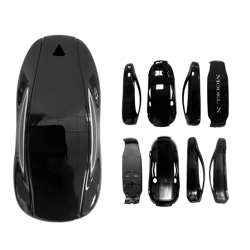 

CS 099001 Подходит для Tesla Model X, чехол для ключей, сменный корпус, интерьер, простая защита, модификация, аксессуары
