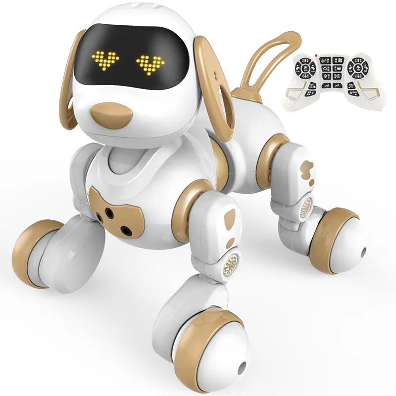 

Gesture Sensing Electronics Robot Dog Pet Remote Control Programmable Children's Toys Anime Funny Birthday Gifts for Boys No Box