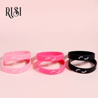 risi lash design silicone wristband hologram power rubber bracelets adult teens concave bangles outdoor gifts color bangles