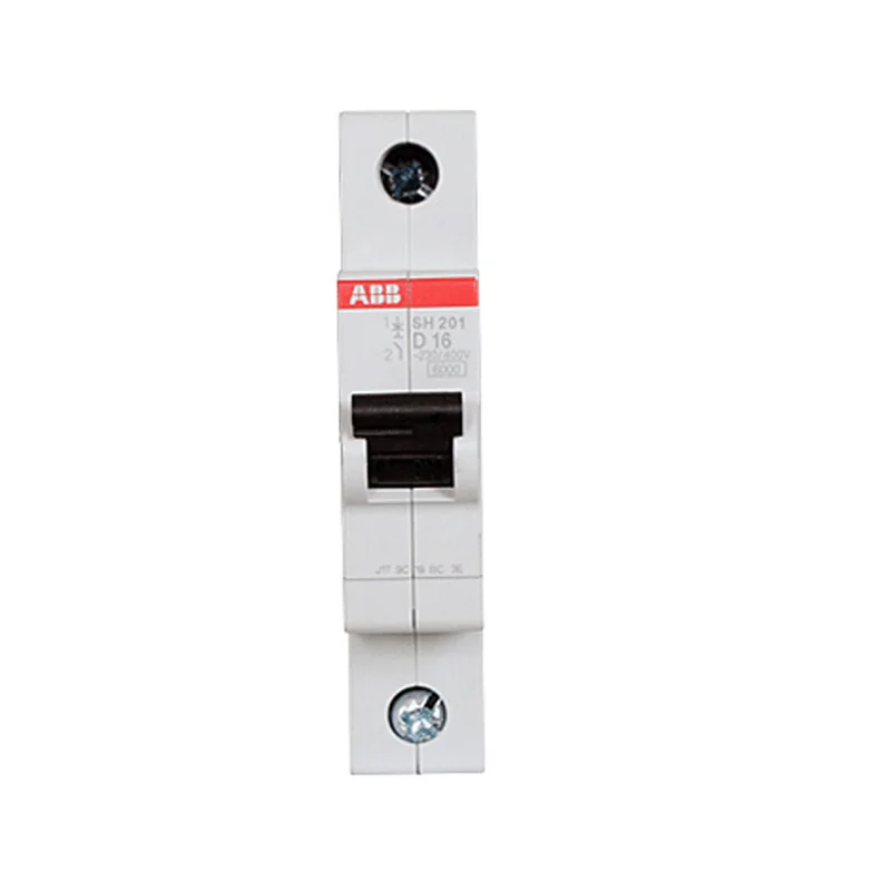 

ABB Miniature Circuit Breaker D SH201 SH202 SH203 SH204-1P2P3P4P D type switch MCB Mini Circuit Breaker6A 10A16A20A 25A32A40A63A