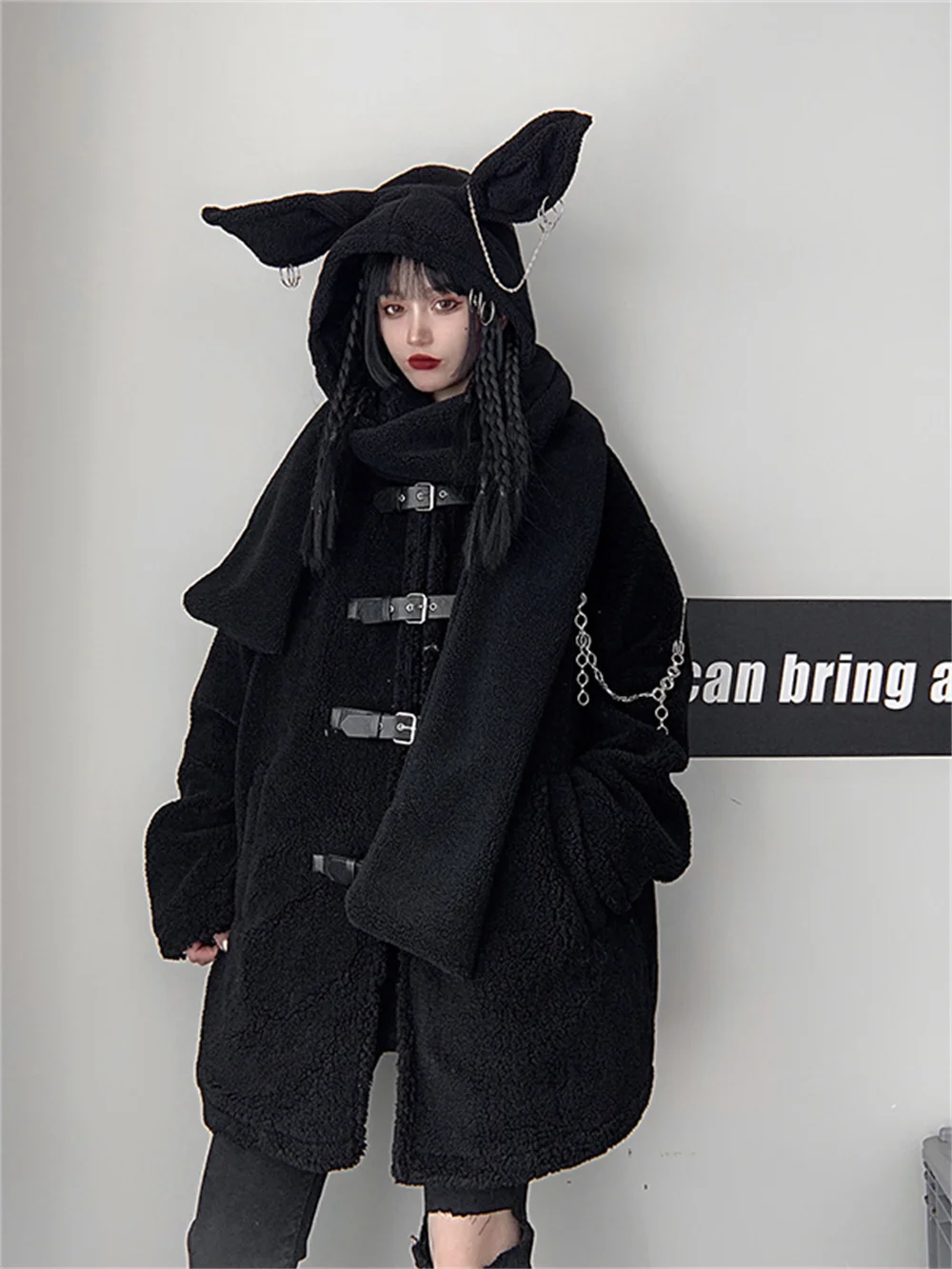 Японские кавайные шапки с кроличьими ушками популярная девушка в стиле панк на