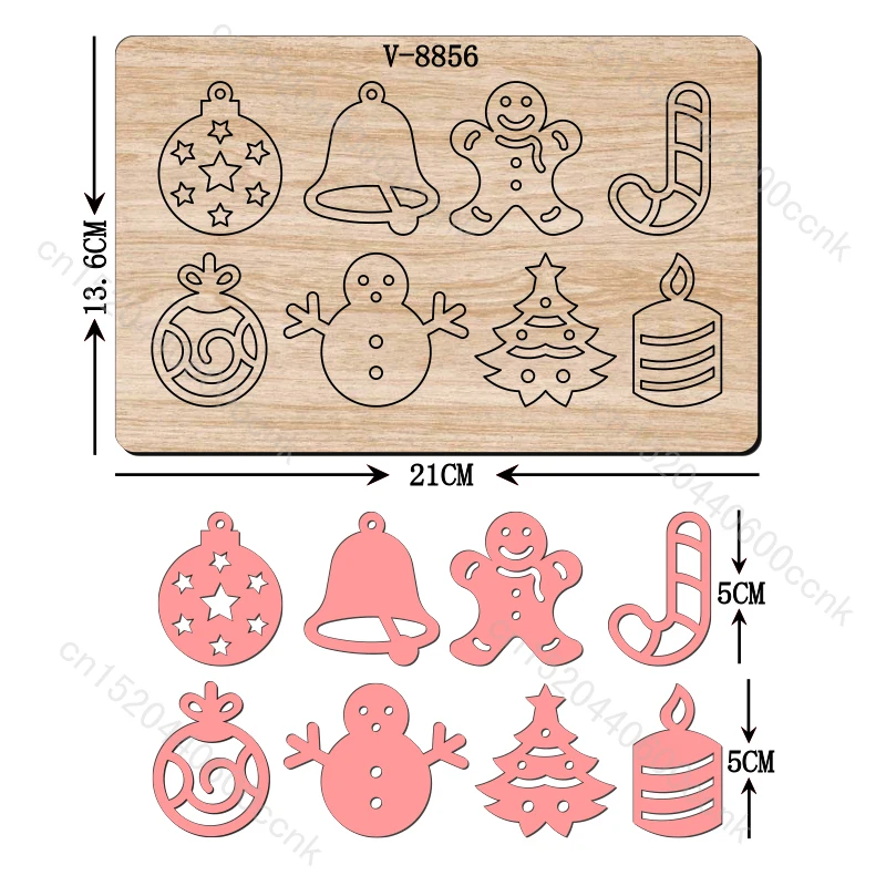 

Новый рождественский кулон деревянные штампы вырезанные штампы Скрапбукинг/несколько размеров/оформление