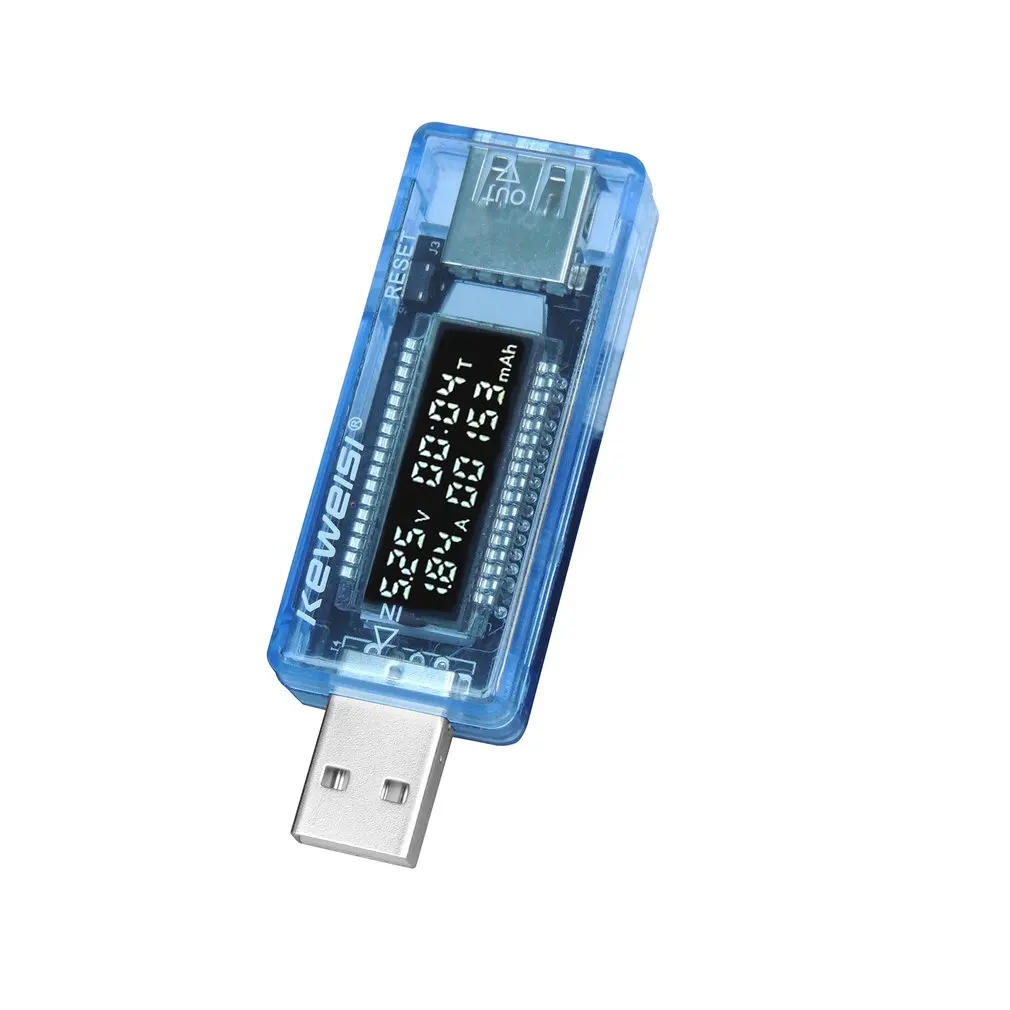 

Hot Mobile Power Detector KWS-V20 USB Current Voltage Capacity Tester Volt Current Voltage Detect Charger Capacity Tester Meter