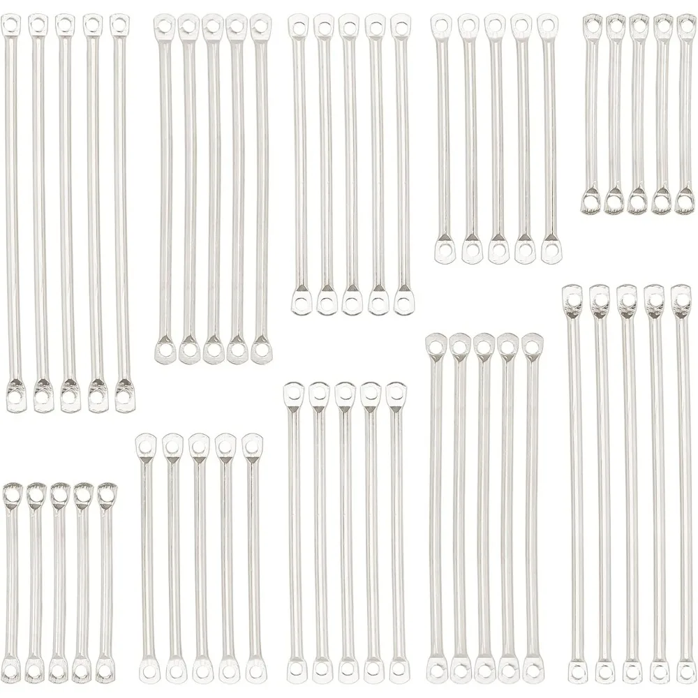 1 коробка 150 шт. 5 размеров подвески для железных сережек соединители с 2