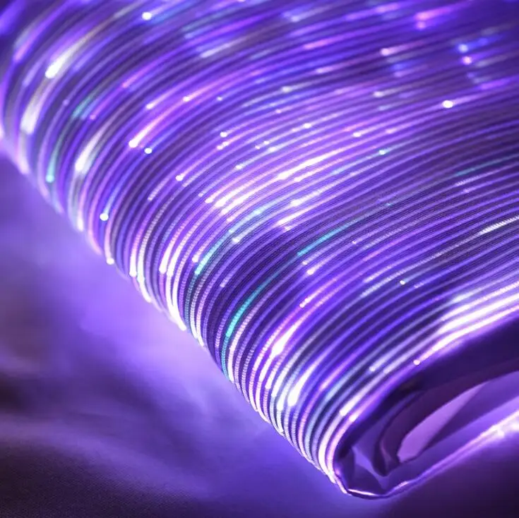 

Женское оптоволоконное платье с пультом дистанционного управления, 100*150 см