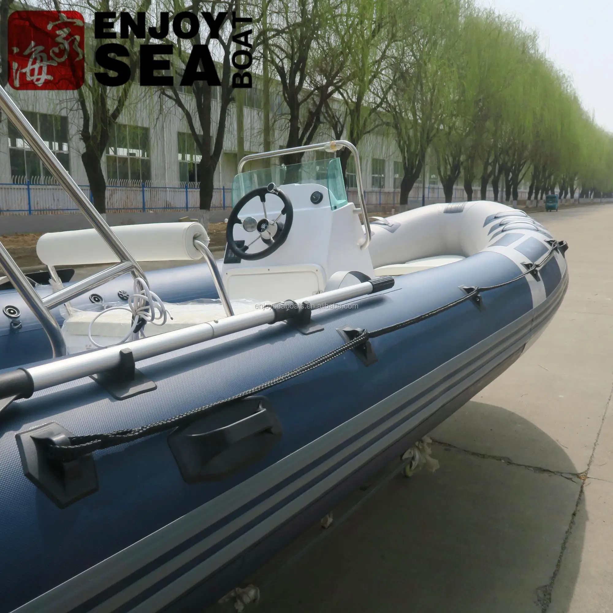 1 2 мм 5 м ПВХ/гипалон хит продаж роскошная надувная лодка из стекловолокна RIB-520