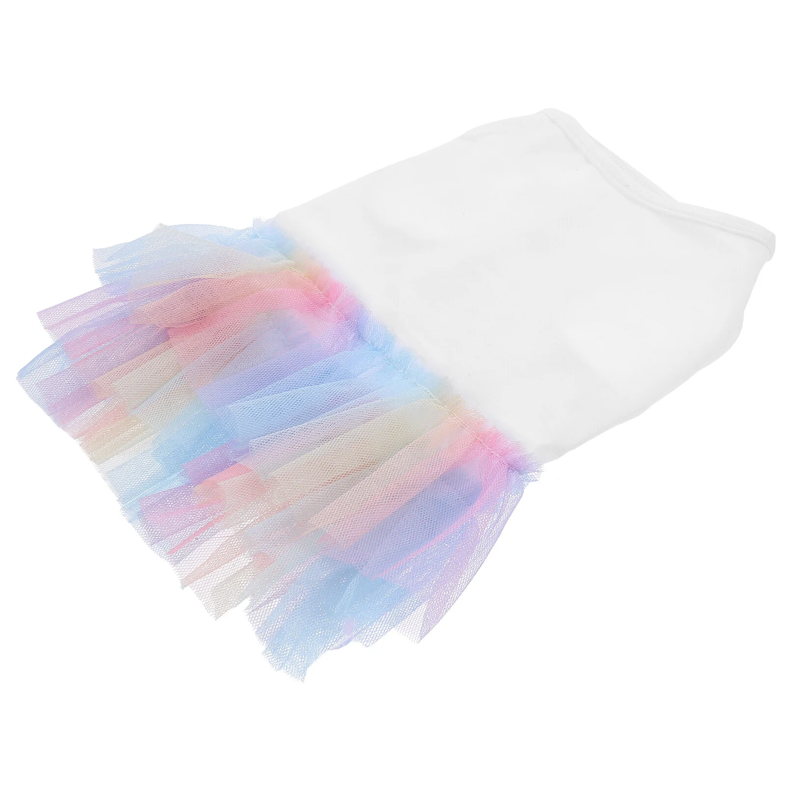 

Puppy Dress Girl Dog Mesh Spring Summer Cosplay Clothes Milk Silk Tulle Pet Supplies Decorations