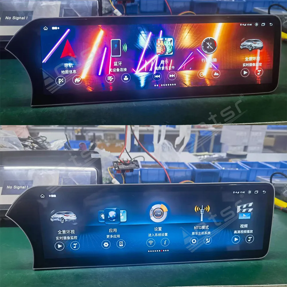 14 9 &quotAndroid длинный экран Carplay Auto для Mercedes-Benz GLC w205 автомобильный радиоприемник