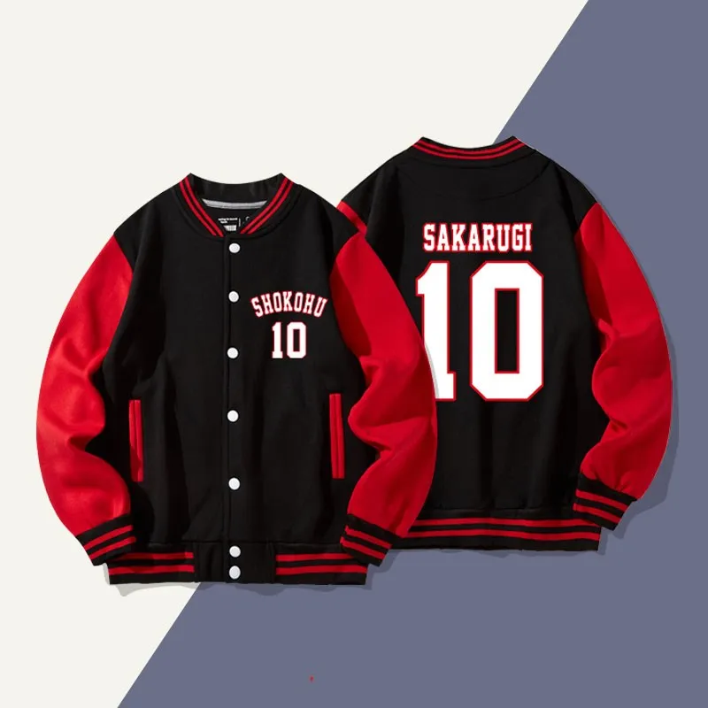 

Пиджак JP Anime Slam Dunk Shohoku, куртка, Джерси, рукава, каэд, Hisashi Mitsui Ryota, Мияги, сакураги, ханамичи, баскетбольный пиджак