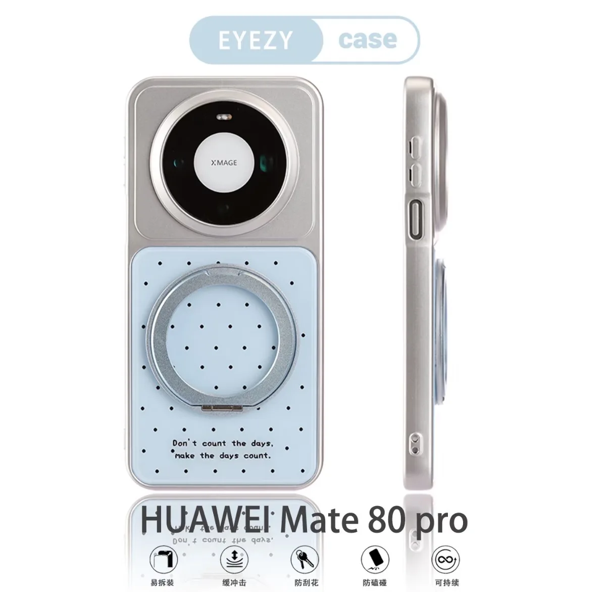 Фото Оригинальные легкие жесткие матовые чехлы DECLAREYAO для Huawei Mate 60 70 Pro+ 80 Pura Pura90 Pro Max с защитой камеры от ударов. №1