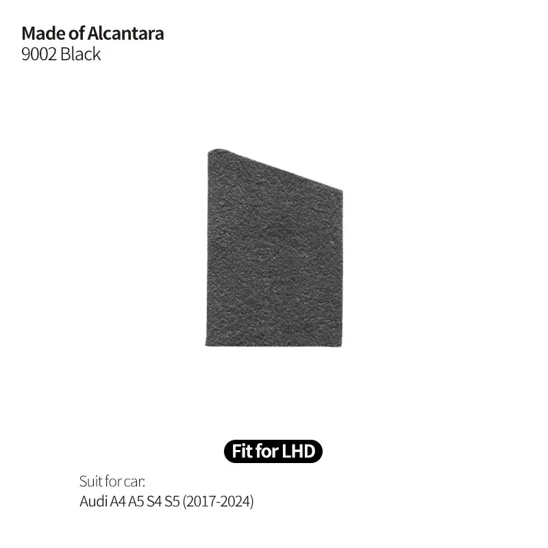 

Для Audi Sport A5 F5 2016+ A4 S4 S5 B9 2016+ Сделано из алькантары, кнопка ручного тормоза, накладка, наклейка, аксессуары для салона автомобиля