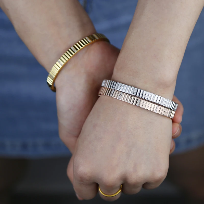 Женский геометрический браслет 3 цвета