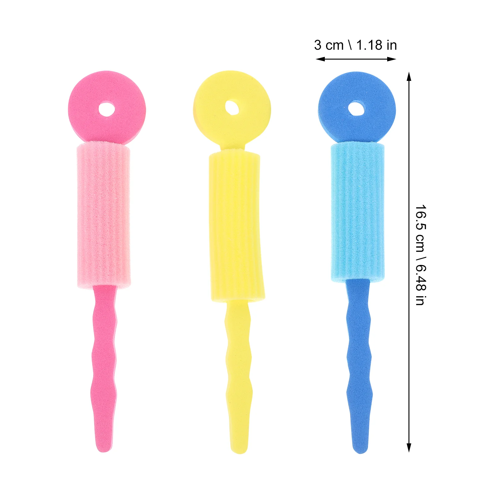 9 шт. бигуди для длинных волос