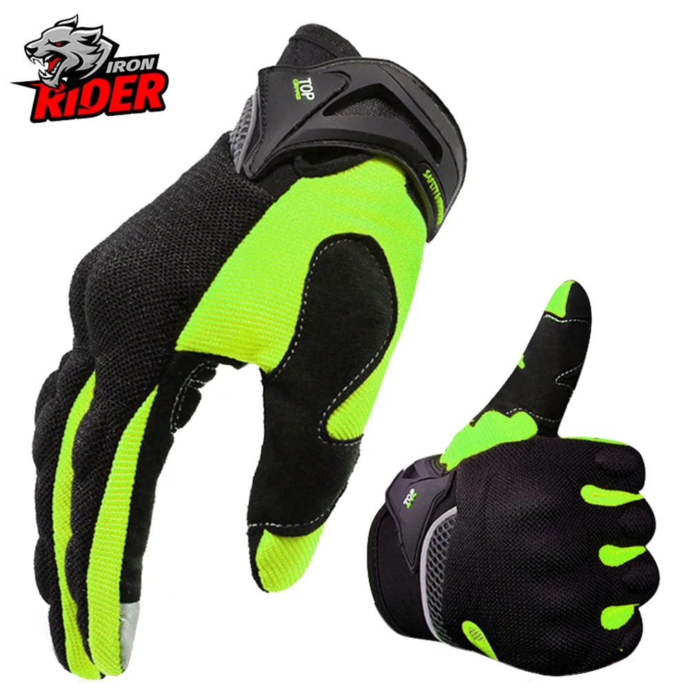 

Guantes Moto Motorcycle Gloves Breathable Racing Riding Dirt Bike Gloves Full Finger Touch Screen Outdoor Sports Wome Men Gloves