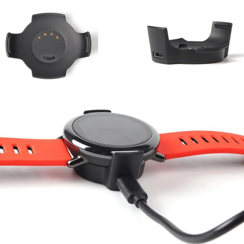 

USB Charging Cable Cord Base Dock Charger Cradle Adapter Stand for Xiaomi Huami Amazfit Pace 1st Sport Smart Watch