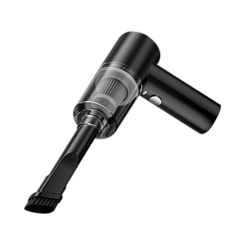 

Car Vacuum Cleaner 120W Handheld Wireless Vacuum Cleaner Car Home Dual-Use Portable Car Use Mini Vacuum Cleaner(Black)