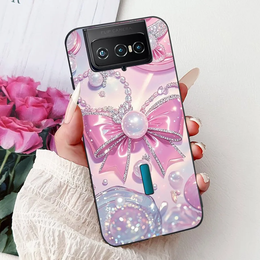 Фото Для Asus Zenfone 7 Pro ZS671KS чехол модный цветочный мрамор мягкий силиконовый чехол для Zenfone 7 ZS670KS Capa I002D I002DD сумки для телефонов №2