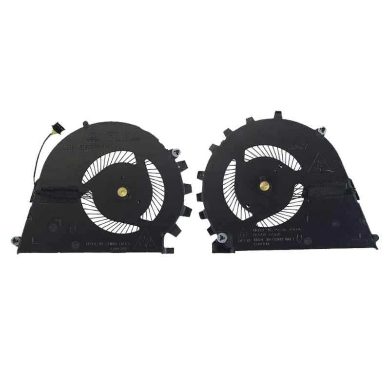 

For HP ZBook Studio 15" CPU & GPU Cooling Fan 840960-001 / 922945-001