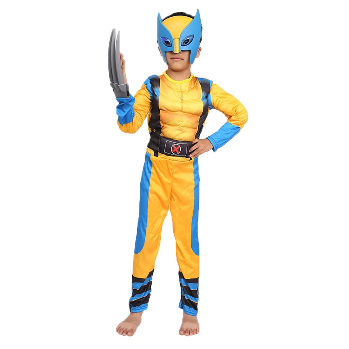 

Children cosplay Wolf claw muscle costume Halloween male animation Halloween set