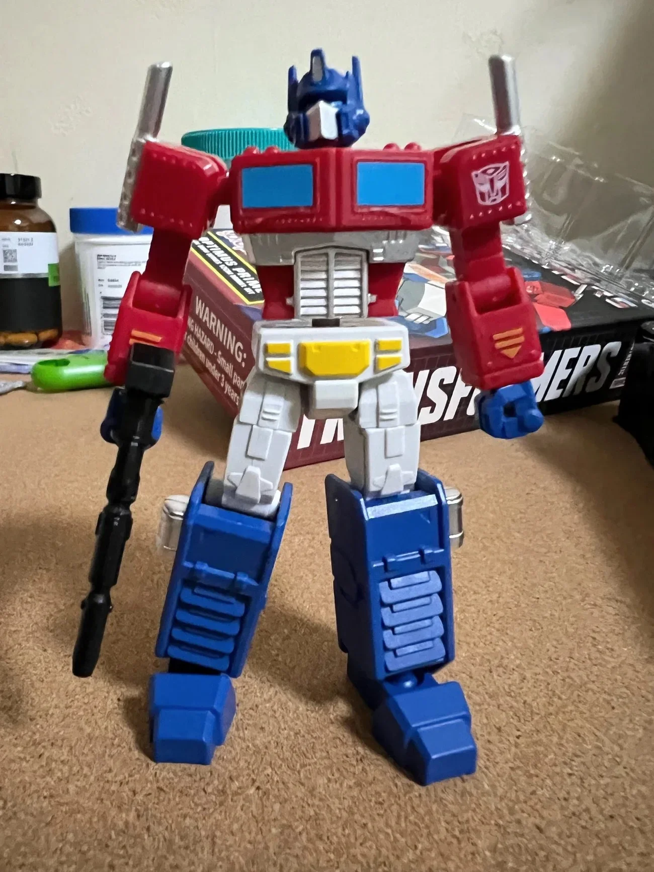 В наличии Hasbro AMK MINI SEPRIES МОДЕЛЬ KIT G1 Трансформеры Toys OP Малая масштабная сборка