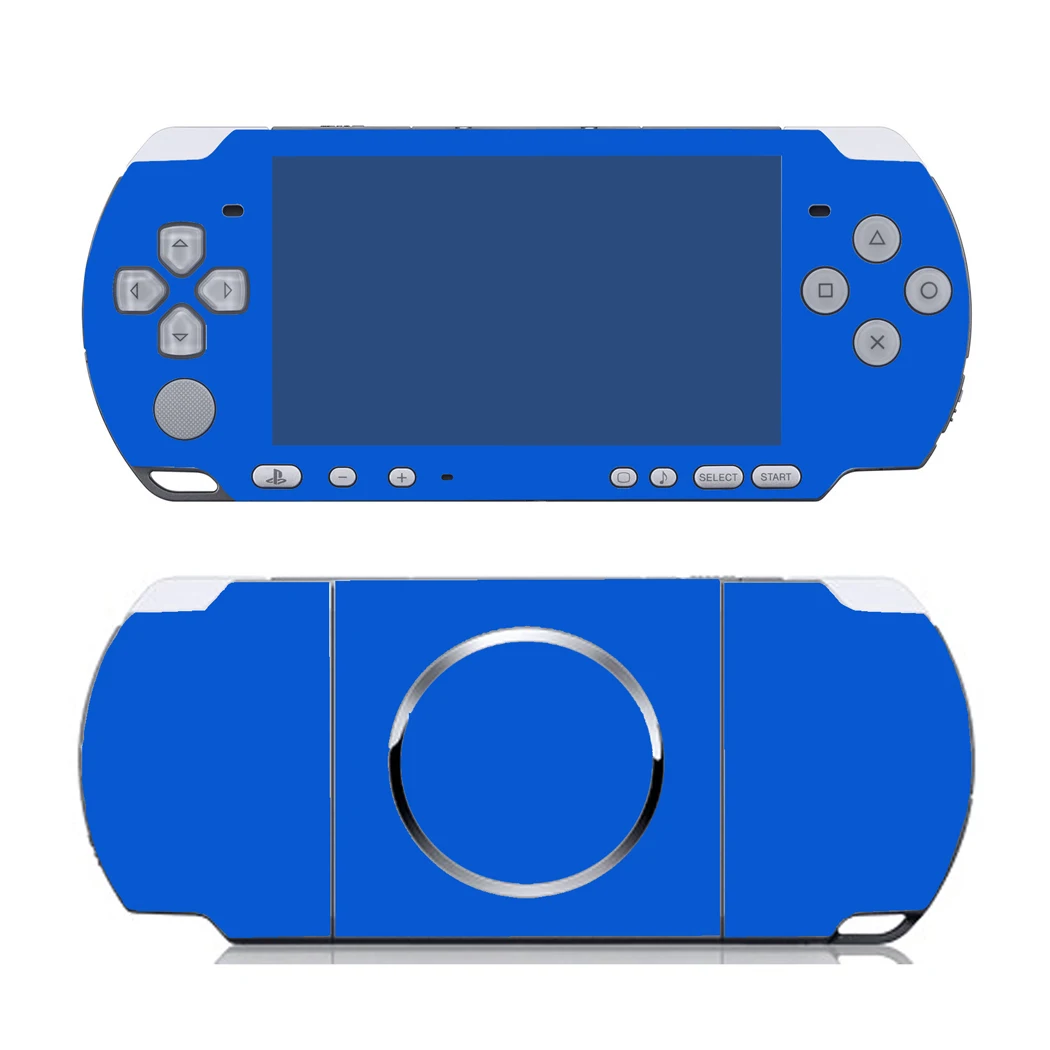 10 чистых однотонных цветных виниловых наклеек Защитная пленка для Sony PSP 3000