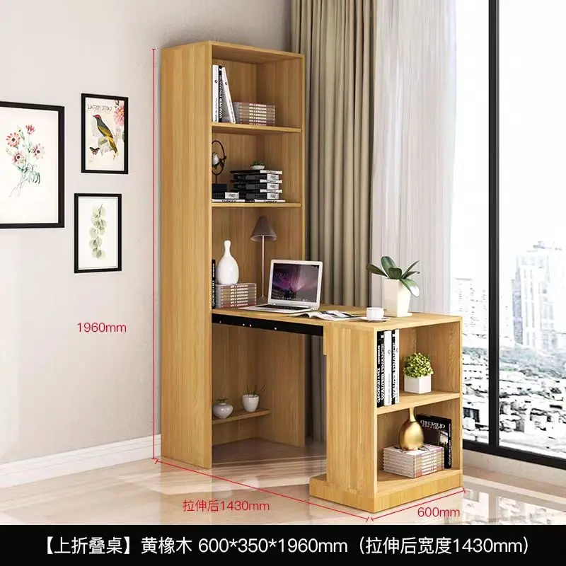 Стол для экономии места на заказ складной стол учебы и ноутбука с книжными