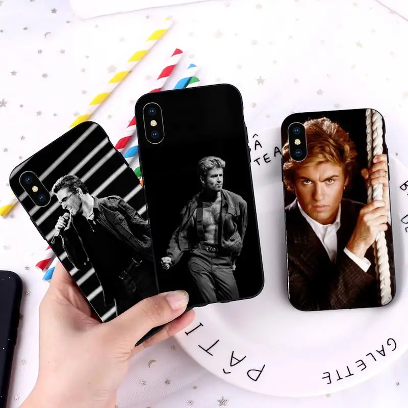 

George Michael singer Phone Case For iphone 12 11 13 7 8 6 s plus x xs xr pro max mini shell