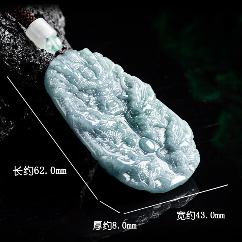 Настоящий натуральный нефрит класса А жадеит для мужчин и женщин счастливый
