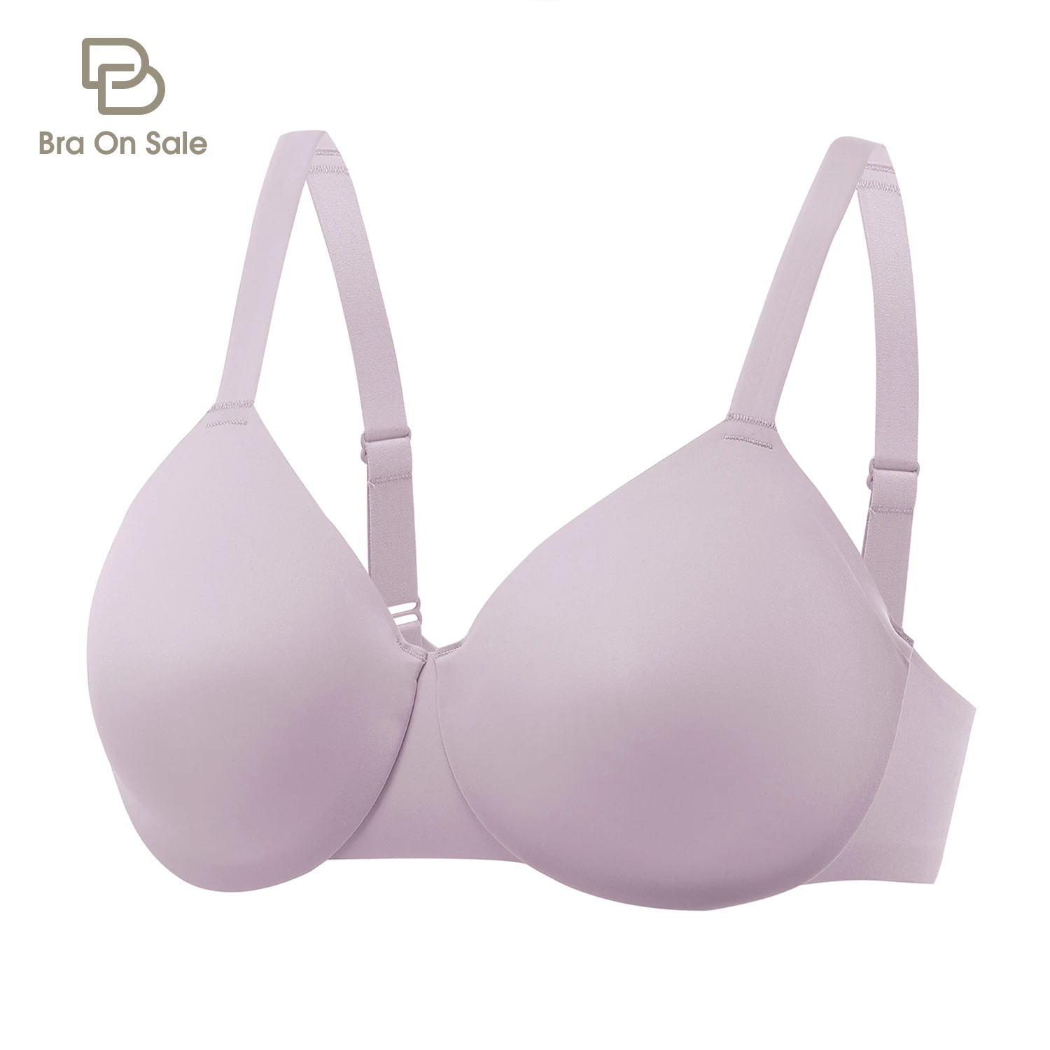 

Women's Seamless Bra Full Coverage Plus Size Unlined Comfort Underwire