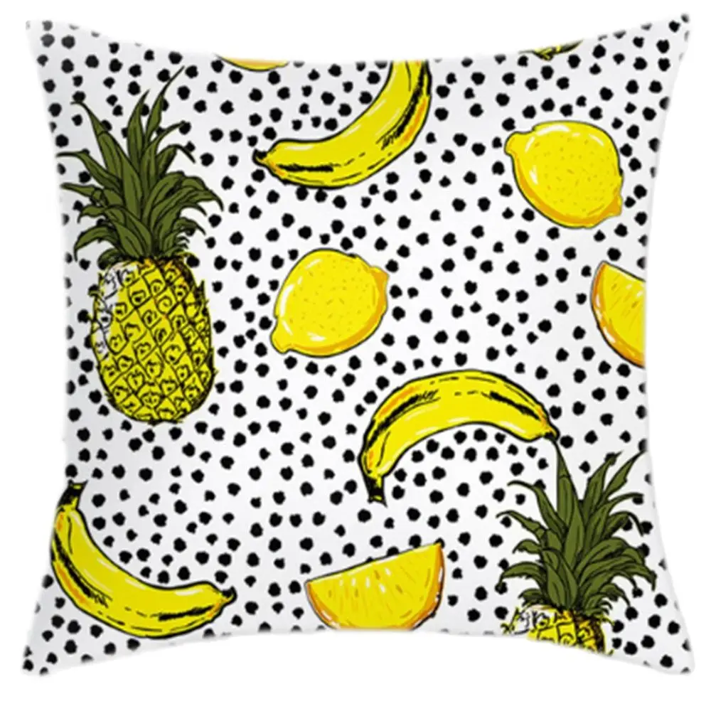 

Decorative pillows for sofa Bohemian style room cartoon pineapple decorative pillowcases sofa pillow pillowcases