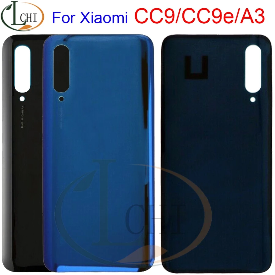 Крышка батарейного отсека для Xiaomi Mi 9 lite задняя панель корпус с клейкой