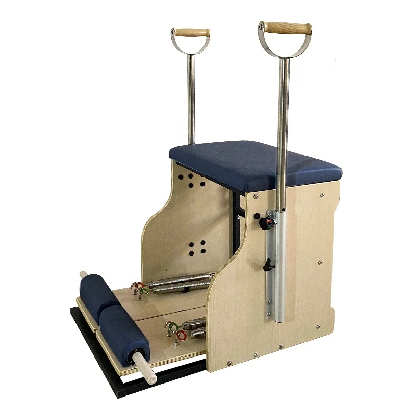 

Pilates private trainer fit equipment combination trainer yoga studio body shape pilates reformer combo chair