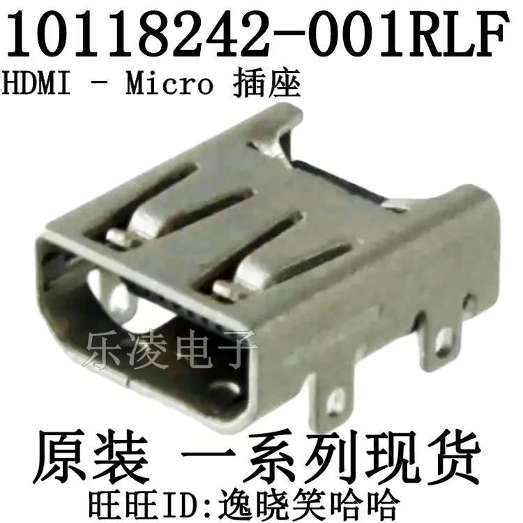 

Free shipping 10118242-001RLF HDMI D DIP 19P 10PCS