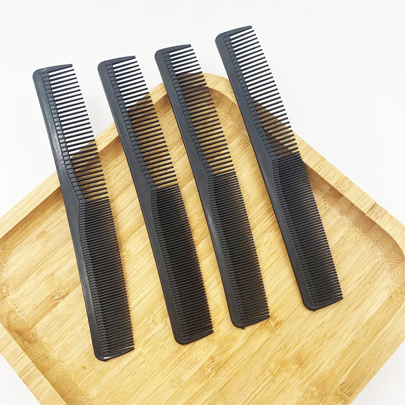 

Double-sided Dense-tooth Comb Straight Hair Hairdressing Styling Comb Salon Black Cutting Hair Comb For Men Women Barber Tool