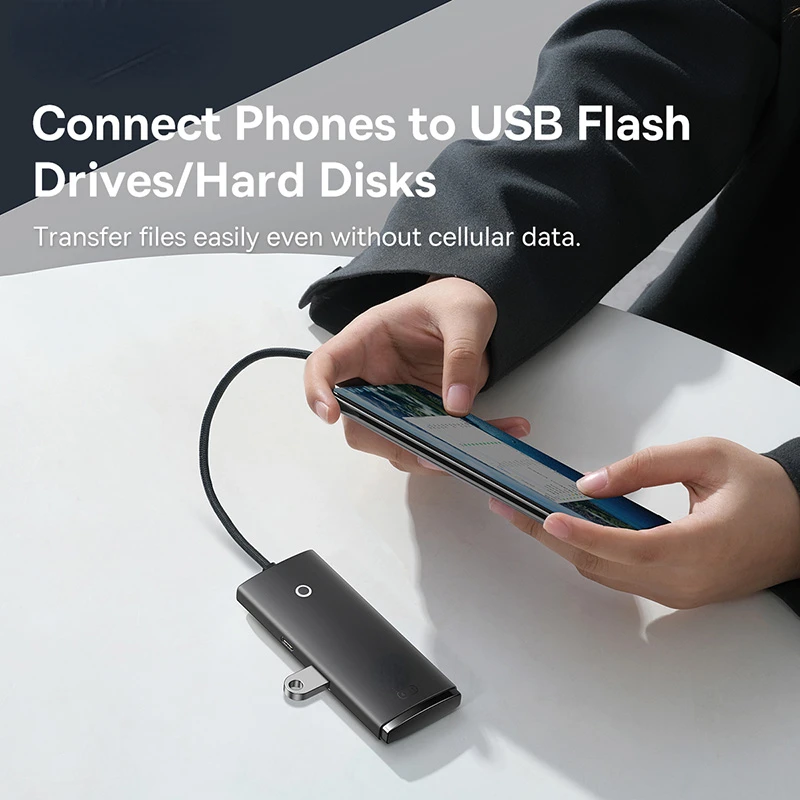 

2022 Trend USB Type-C HUB 4 USB 3.0 Ports USB-A to Type C HUB Type C to USB Adapter for Computer Laptop MacBook Pro Air USB Spli