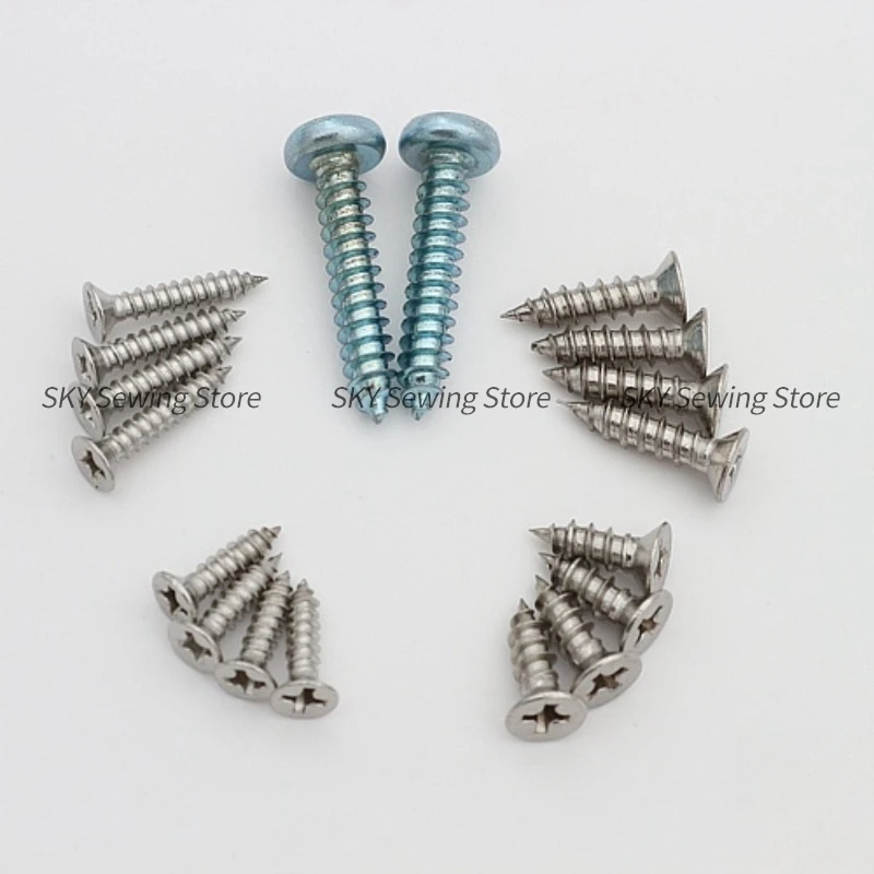 10 шт. винты для настольной пластины из нержавеющей стали крышки саморезы Tajima Barudan