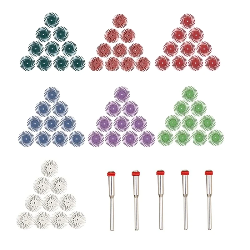 

Radial Bristle Disc Polishing Wheel With 1/8 Inch Extension Rod Abrasive Bristle Disc Set