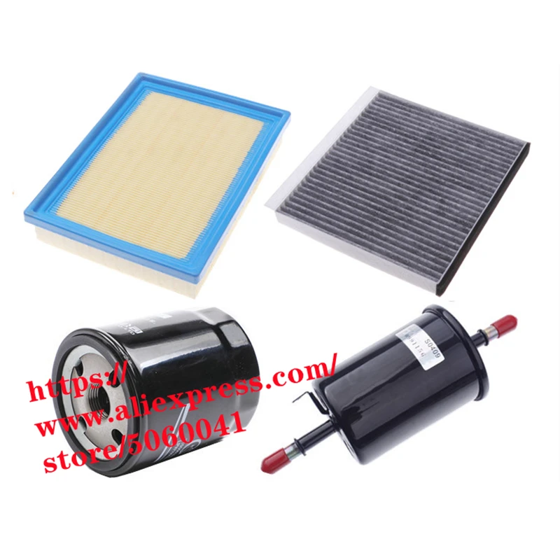 

Filter Kit For MG 350 MG 360 1.5L 1.4T Air Filter Oil Filter Fuel Filter Cabin Air Filter 4Pcs/Set