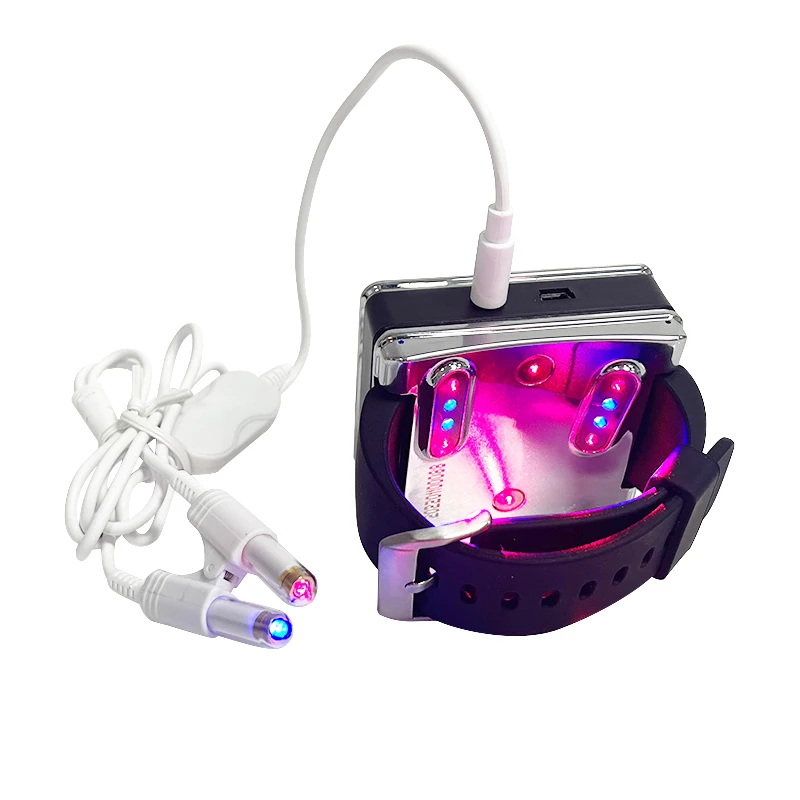 

Physiotherapy Equipment Laser Blood Irradiation Acupoint Acupuncture Soft Laser Wrist Watch