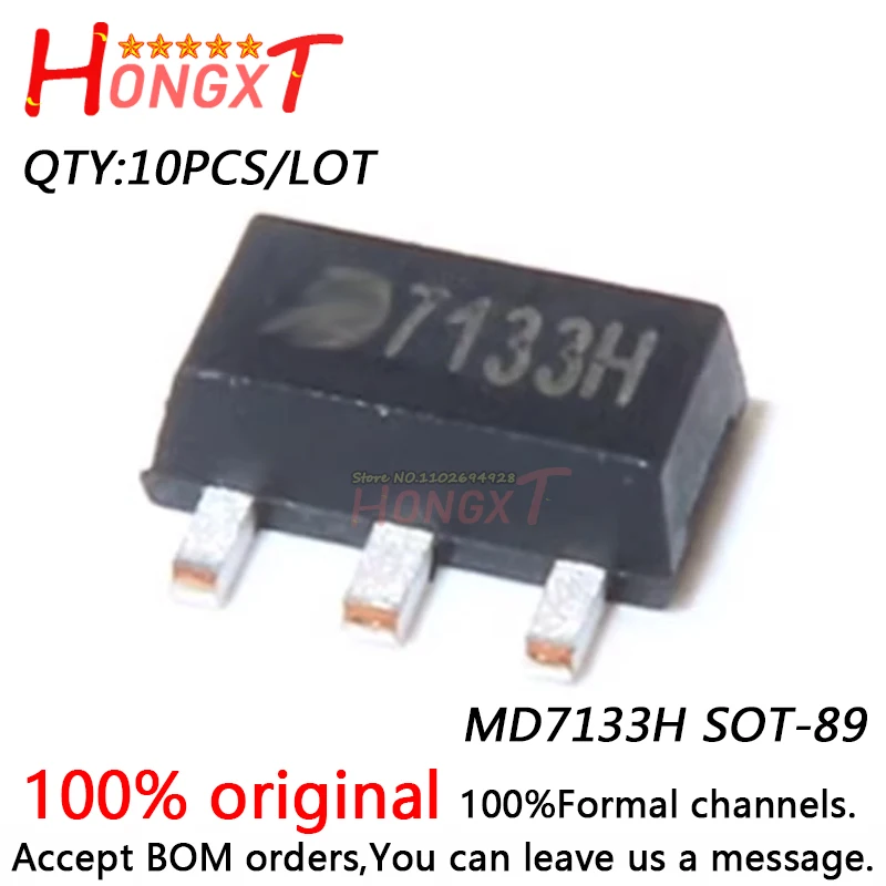 

10PCS 100% NEW MD7133H SOT-89.