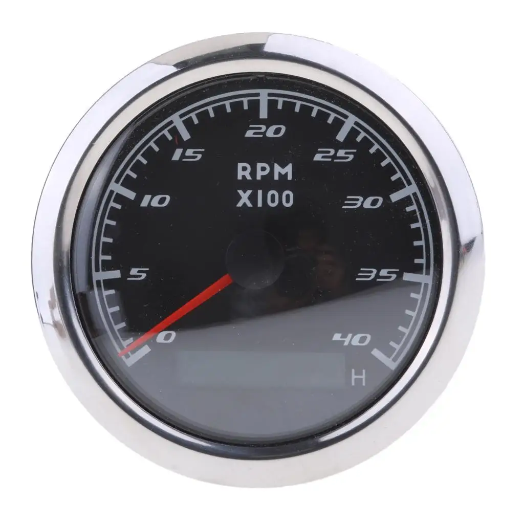 

Waterproof Speedometer with Anti-fog Function, Curved Glass Design