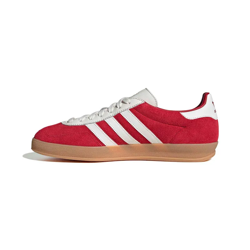 Фото Кроссовки Adidas IH9650 Retro Daily из кожи, темно-синие с белой подошвой, классические три полоски, легкие, для уличной ходьбы и скейтбординга №4