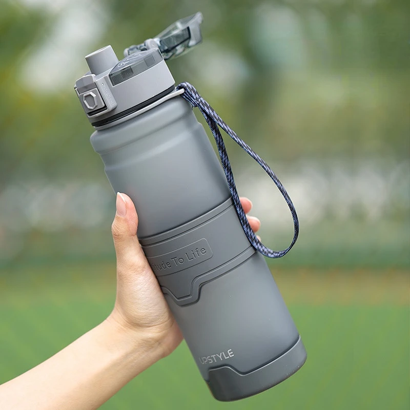 

Water Bottle 400/500/700/1000ml Portable Anti-fall Leak-proof Drinkware Outdoor Sport Plastic Bottles NEW HOT