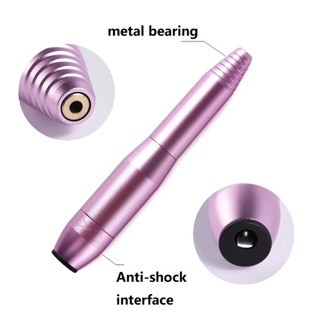 

Portable Electric Nail Drill Professional Nail File Kit EU Plug/US Plug For Gel Nails Manicure Pedicure Polishing Shape Tools
