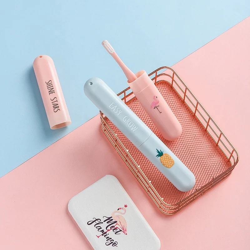 

Portable Cartoon Toothbrush Box Travel Washing Case Tooth Cleaning Storage Container Cover Outdoor Organizer