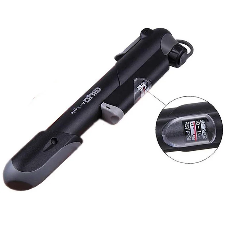 

GIYO Bicycle Pump Mini Portable Air Pressure Gauge Mountain Bike Outdoor Pump with Stand GP-41S 04S Pump Tires Inflator