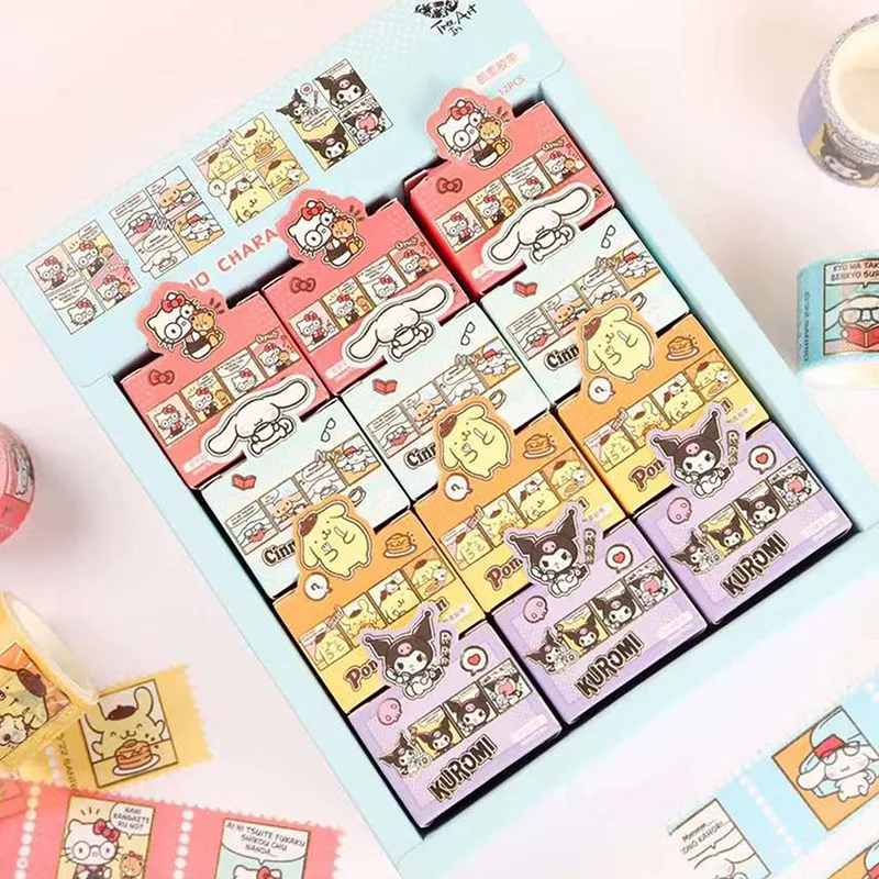 

Sanrio Mengmeng, семейная наклейка, милая собака, рука, аккаунт, декоративная наклейка, DIY игрушка, кавайный подарок